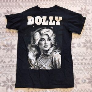Stylish Black Dolly Graphic Tee for Kids